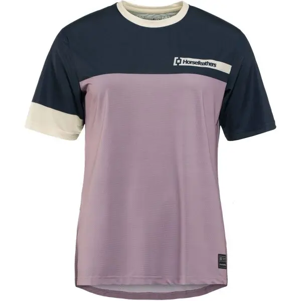 Horsefeathers Horsefeathers W QUANTUM Дамска колоездачна фланелка, лилаво, размер