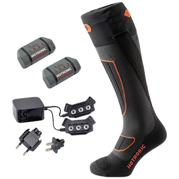 Hotronic Hotronic HEATSOCKS XLP ONE + PF Затоплящи компресиращи чорапи, черно, размер 35-38