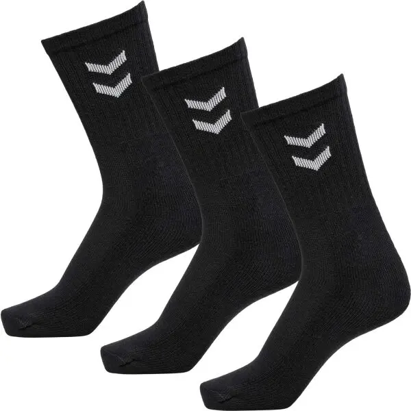 Hummel Hummel 3-ПАКЕТ ОСНОВНИ ЧОРАПИ Чорапи, черно, размер