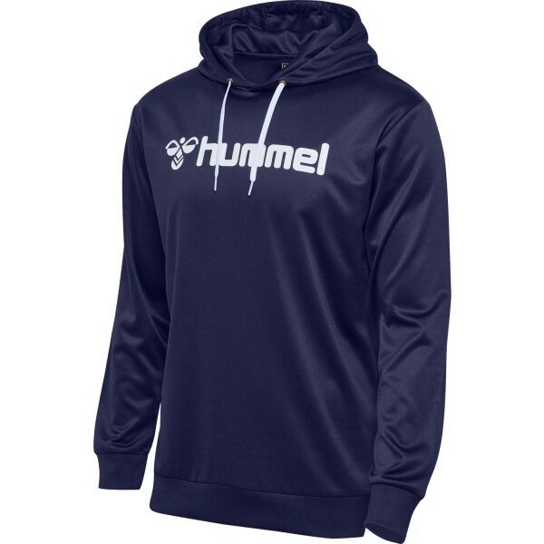 Hummel Hummel LOGO HOODIE Мъжки суитшърт, тъмносин, размер