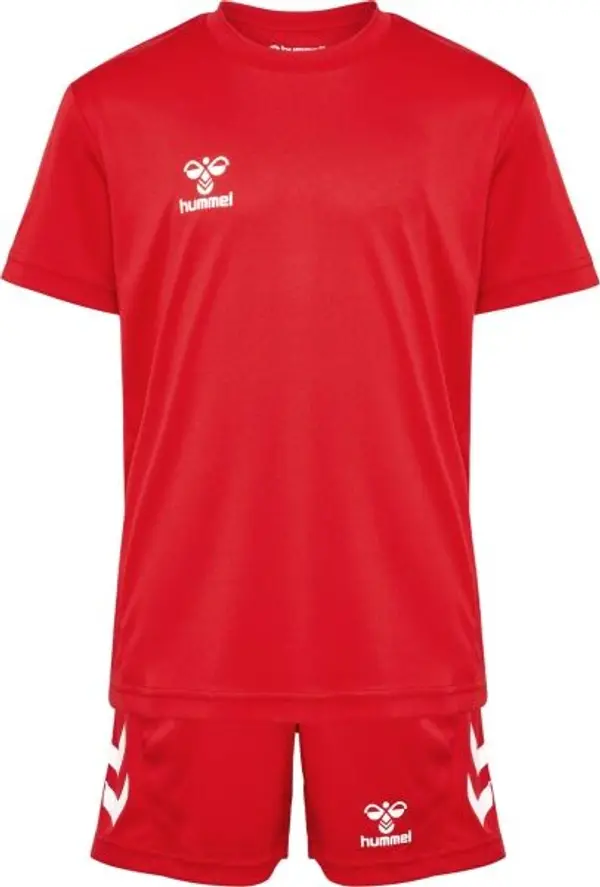 Hummel Hummel LOGO SET KIDS Детски футболен комплект, червено, размер