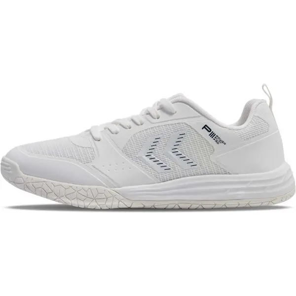 Hummel Hummel PIII POWER PLAY PRO LC JR Детски обувки за зала, бяло, размер