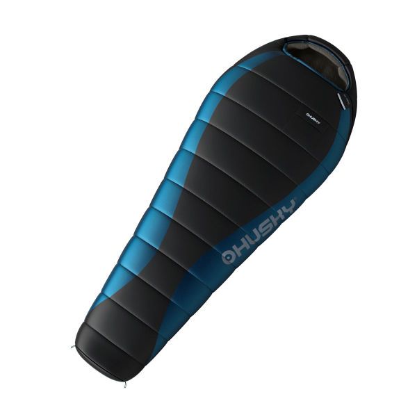 Husky Husky DRAPE -20&deg;C Спален чувал с естествени пера, черно, размер 220 см - ляв цип