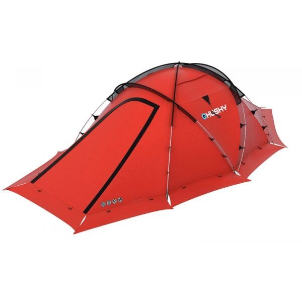 Husky Husky FIGHTER 3-4 Палатка, червено, размер os