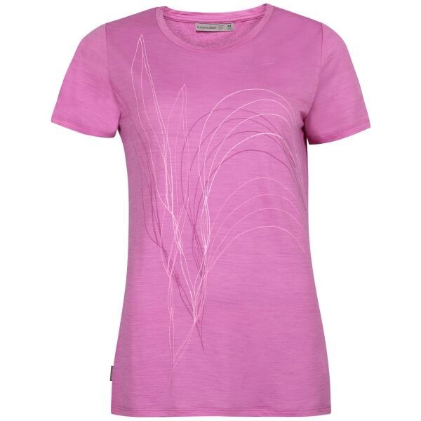Icebreaker Icebreaker SPECTOR SS CREWE TBC COSMI W Функционална тениска от мерино вълна, розово, размер