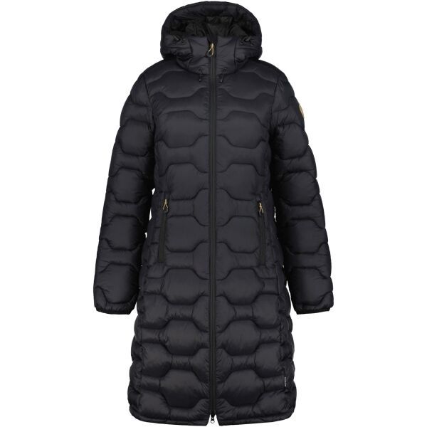 ICEPEAK ICEPEAK BANDIS Дамско дълго яке, черно, размер