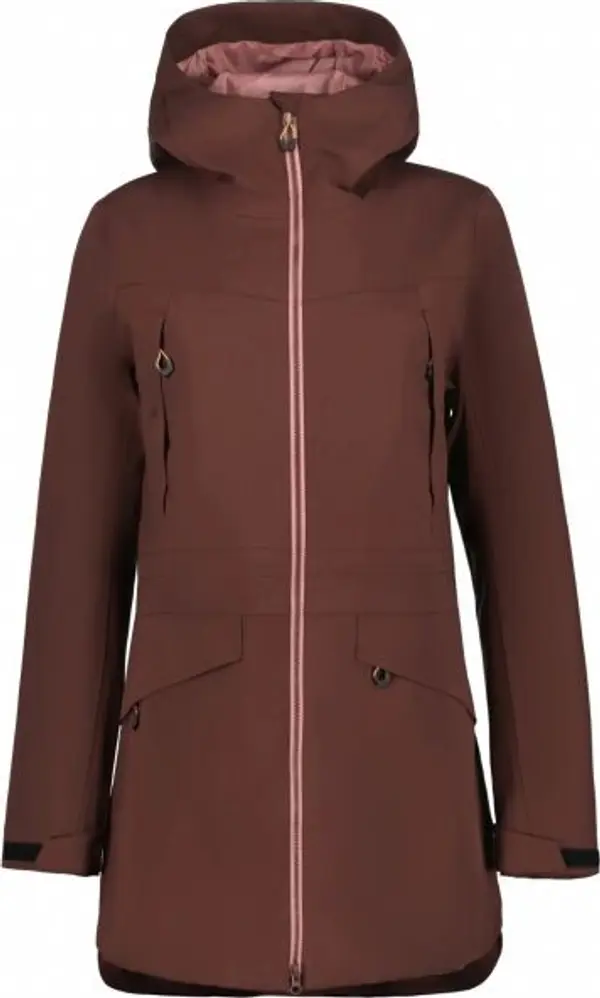 ICEPEAK ICEPEAK MINIER Дамско дълго яке, кафяво, размер
