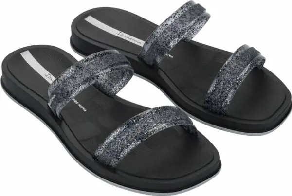 Ipanema Ipanema GLOW TRENDY SLIDE AD Дамски модни чехли, черно, размер