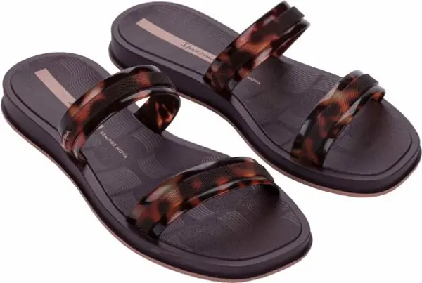 Ipanema Ipanema GLOW TRENDY SLIDE AD Дамски модни чехли, кафяво, размер