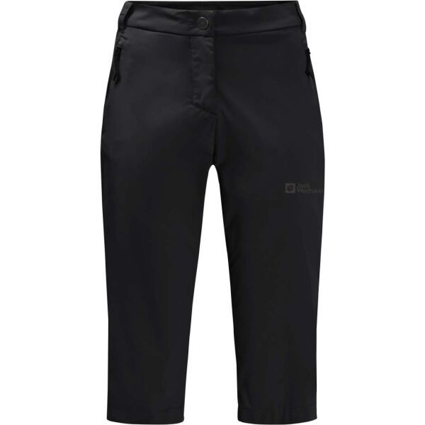 Jack Wolfskin Jack Wolfskin ACTIVATE LIGHT 3/4 Дамски 3/4 панталонки за колоездене, черно, размер
