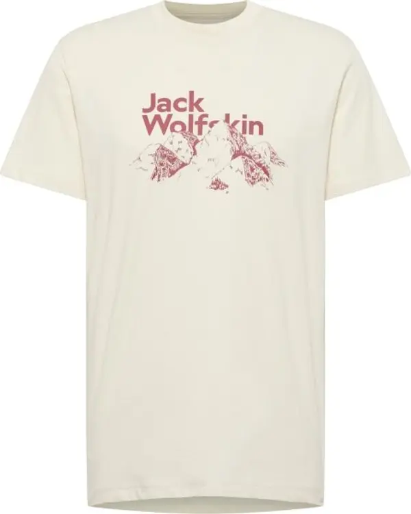 Jack Wolfskin Jack Wolfskin BERGBLICK T M Мъжка тениска, бежово, размер