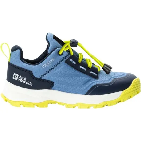 Jack Wolfskin Jack Wolfskin CYROX TEXAPORE LOW K Детски туристически обувки, синьо, размер