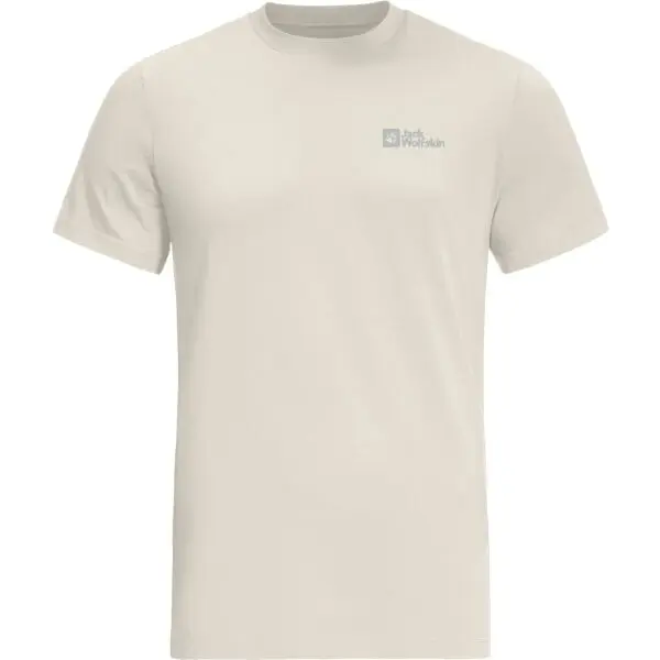 Jack Wolfskin Jack Wolfskin ESSENTIAL T M Мъжка тениска, бяло, размер