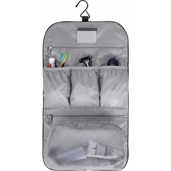 Jack Wolfskin Jack Wolfskin KONYA WASCHSALON Закачваща се тоалетна чанта, черно, размер