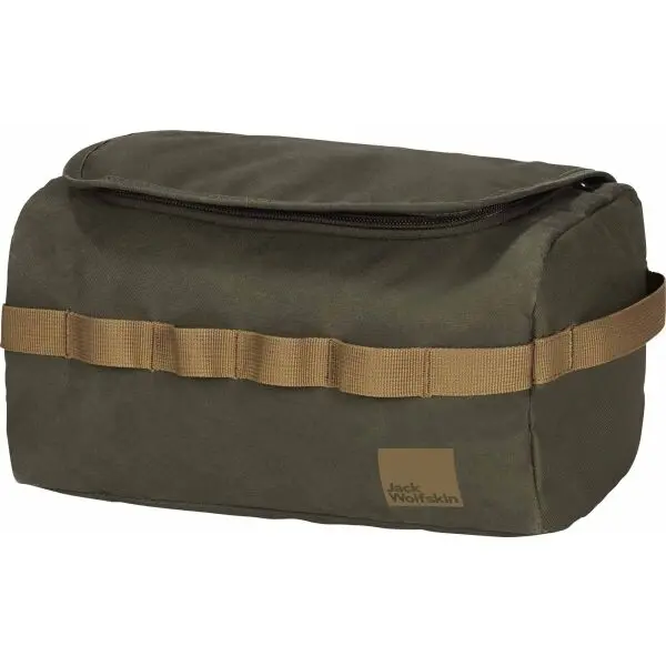 Jack Wolfskin Jack Wolfskin KONYA WASHBAG Закачваща се тоалетна чанта, тъмнозелено, размер