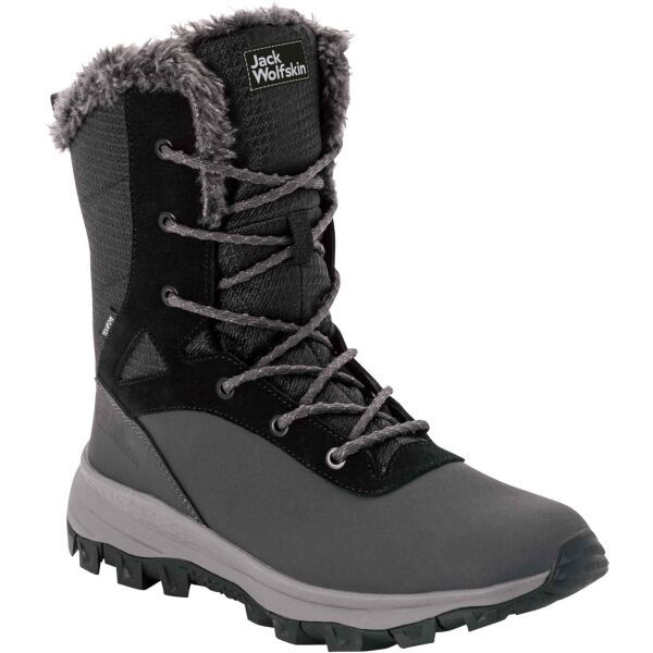 Jack Wolfskin Jack Wolfskin NEVERREST TEXAPORE SNOW HIGH W Дамски  зимни обувки, сиво, размер