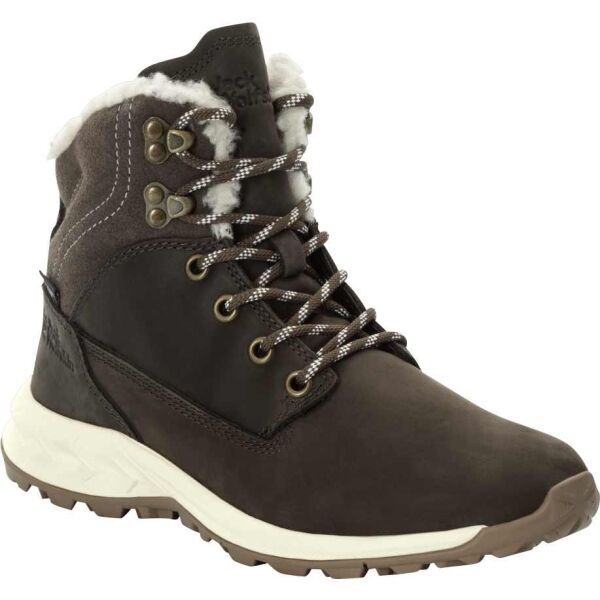Jack Wolfskin Jack Wolfskin QUEENSTOWN CITY TEXAPORE MID W Дамски зимни обувки, кафяво, размер