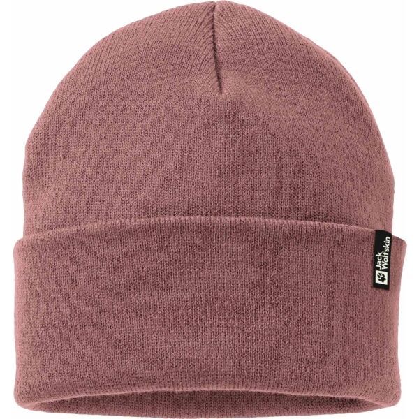 Jack Wolfskin Jack Wolfskin RIB Дамска зимна шапка, червено, размер
