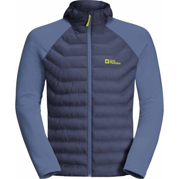 Jack Wolfskin Jack Wolfskin ROUTEBURN PRO HYBRID M Мъжко затоплено яке, тъмносин, размер