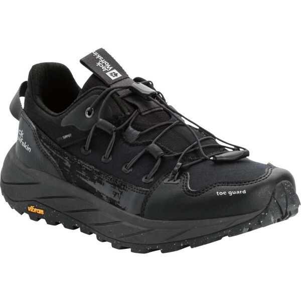 Jack Wolfskin Jack Wolfskin TERRAQUEST LOW M Мъжки обувки за туризъм, черно, размер