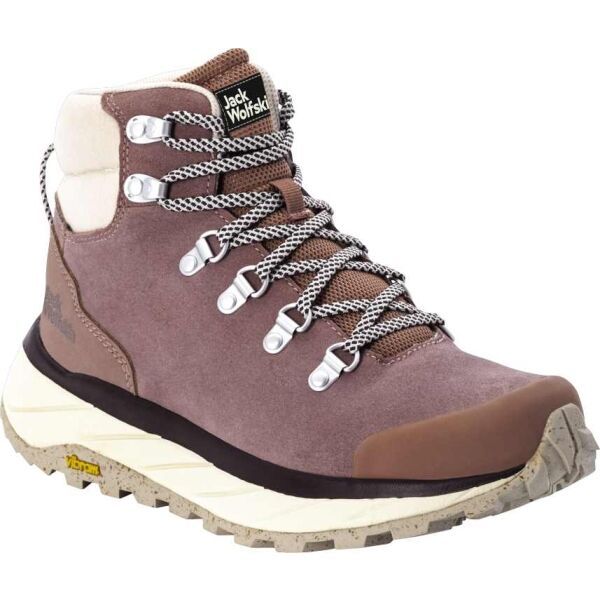 Jack Wolfskin Jack Wolfskin TERRAVENTURE URBAN MID W Дамски туристически обувки, розово, размер