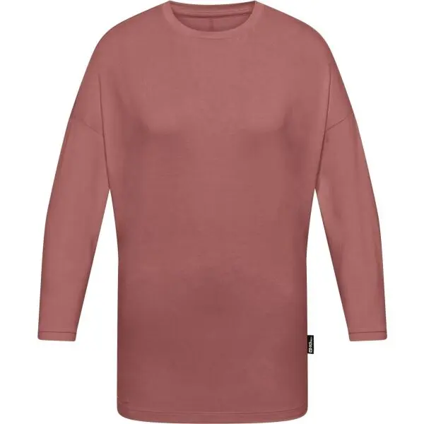 Jack Wolfskin Jack Wolfskin TRAVEL 3/4 T W Дамска тениска, червено, размер