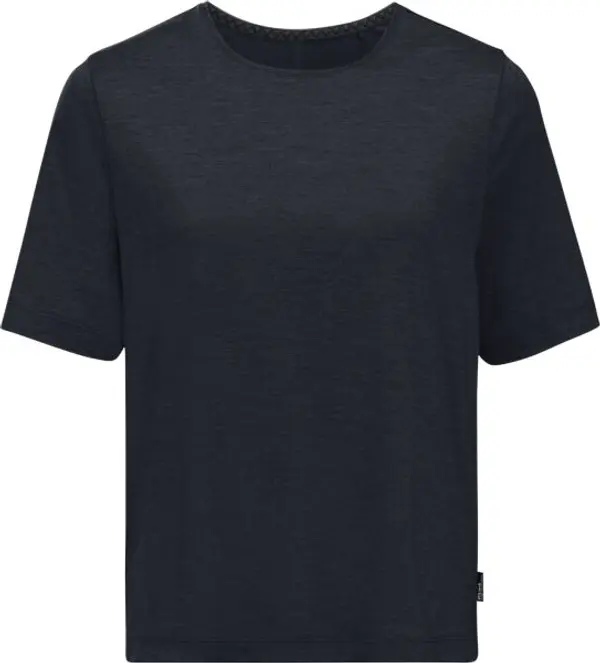 Jack Wolfskin Jack Wolfskin TRAVEL T W Дамска тениска, тъмносин, размер