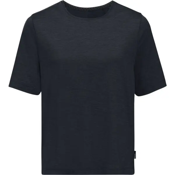 Jack Wolfskin Jack Wolfskin TRAVEL T W Дамска тениска, тъмносин, размер