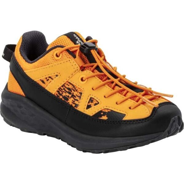 Jack Wolfskin Jack Wolfskin VILI SNEAKER LOW K Детски туристически обувки, оранжево, размер