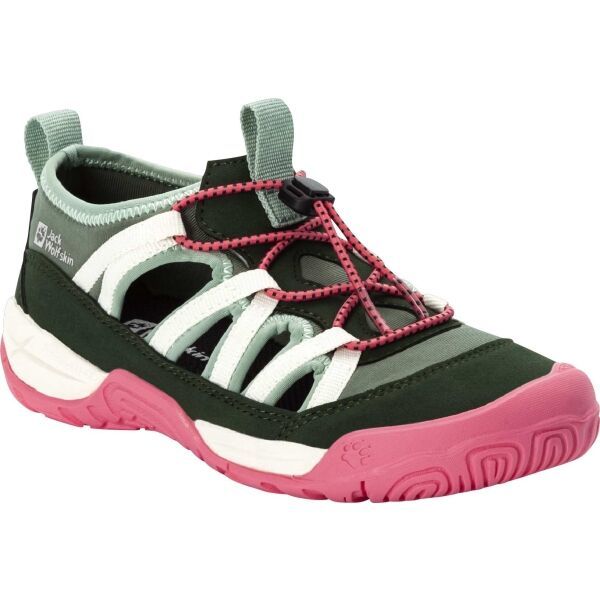 Jack Wolfskin Jack Wolfskin VILLI SANDAL K Детски сандали, зелено, размер