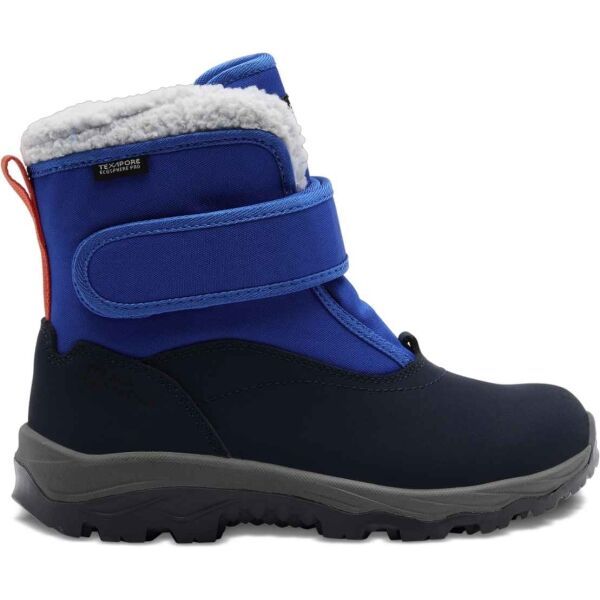 Jack Wolfskin Jack Wolfskin VOJO SHELL TEXAPORE MID VC K Детски зимни обувки, тъмносин, размер