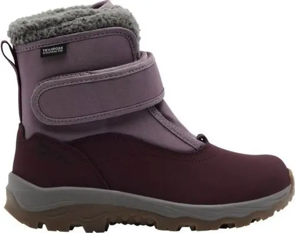 Jack Wolfskin Jack Wolfskin VOJO SHELL TEXAPORE MID VC K Детски зимни обувки, винен, размер