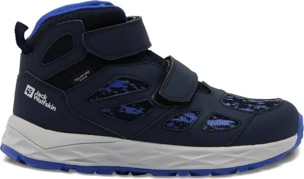 Jack Wolfskin Jack Wolfskin WOODLAND 2 TEXAPORE MID K Детски обувки за туризъм, тъмносин, размер