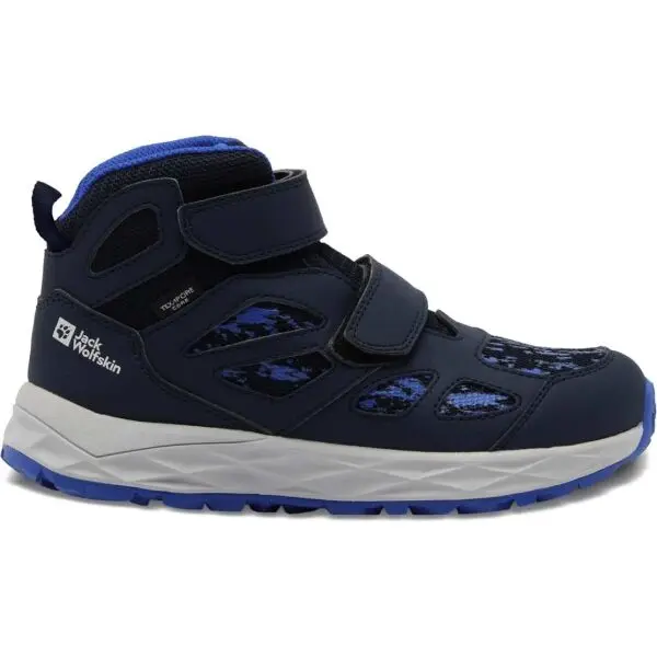 Jack Wolfskin Jack Wolfskin WOODLAND 2 TEXAPORE MID K Детски обувки за туризъм, тъмносин, размер