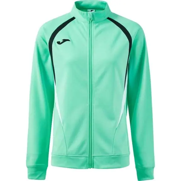 Joma Joma CHAMPIONSHIP 20 FULL ZIP SWEATSHIRT Дамски спортен суитшърт, светло-зелено, размер