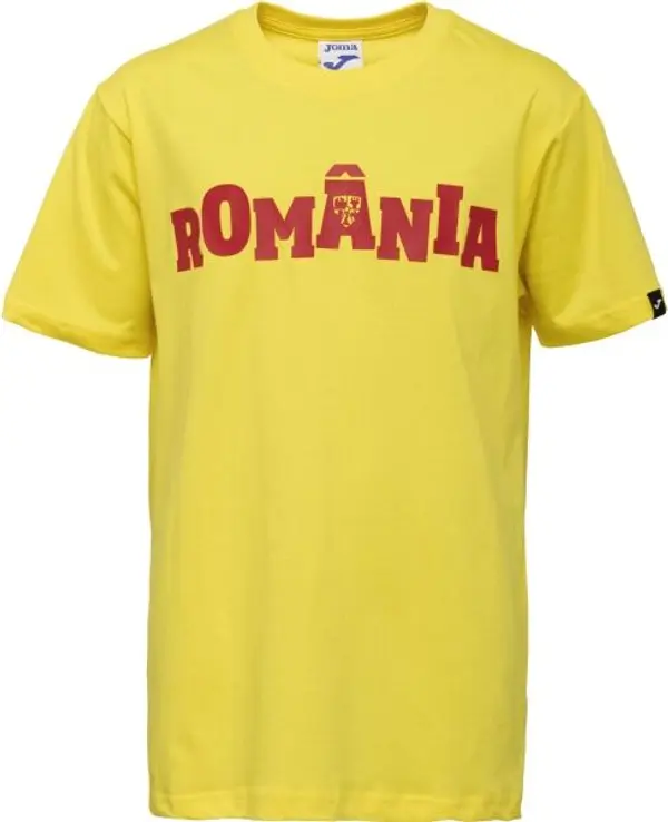 Joma Joma FED. FUTBOL RUMANÍA 4TH REPLICA OPT G SHORT SLEEVE T-SHIRT JR Детска тениска, жълто, размер XXXS