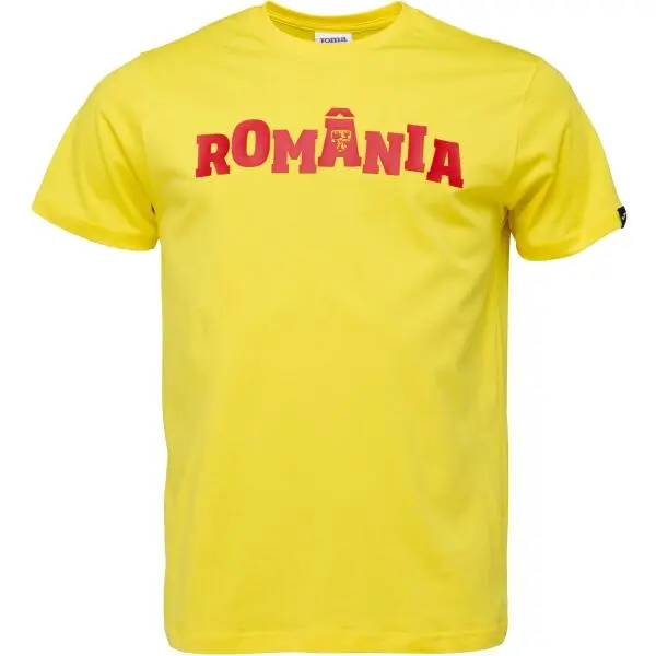 Joma Joma FED. FUTBOL RUMANÍA 4TH REPLICA OPT G SHORT SLEEVE T-SHIRT Мъжка тениска, бяло, размер