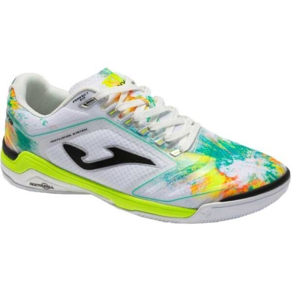 Joma Joma INVICTO Мъжки футболни обувки за зала, бяло, размер