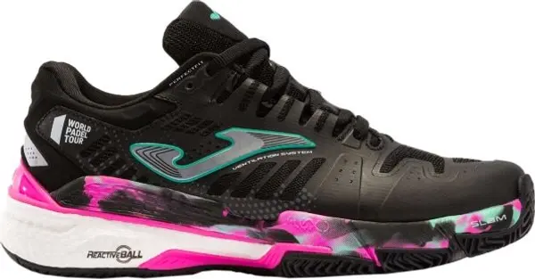 Joma Joma SLAM LADY Дамски обувки за тенис, черно, размер