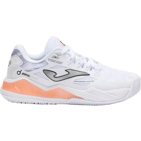Joma Joma SPIN LADY Дамски обувки за тенис, бяло, размер