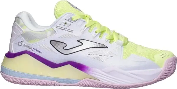 Joma Joma SPIN LADY Дамски тенис обувки, бяло, размер