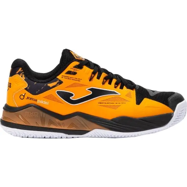 Joma Joma SPIN Мъжки обувки за тенис, оранжево, размер