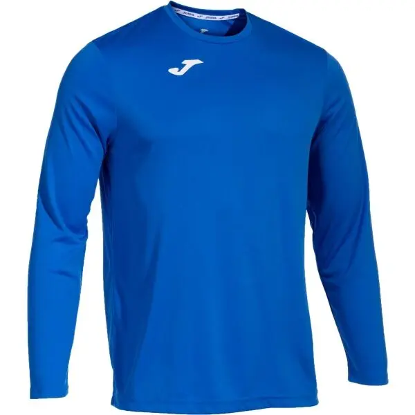 Joma Joma T-SHIRT COMBI L/S Мъжка спортна тениска, синьо, размер XXXS