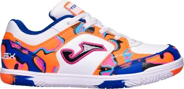 Joma Joma TOP FLEX JR IN Детски обувки за зала, бяло, размер