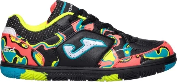 Joma Joma TOP FLEX JR IN Детски обувки за зала, черно, размер