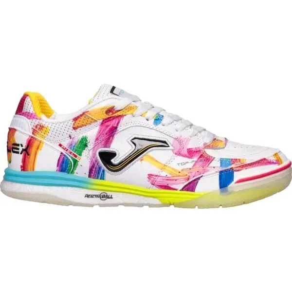 Joma Joma TOP FLEX REBOUND IN Мъжки обувки за зала, бяло, размер