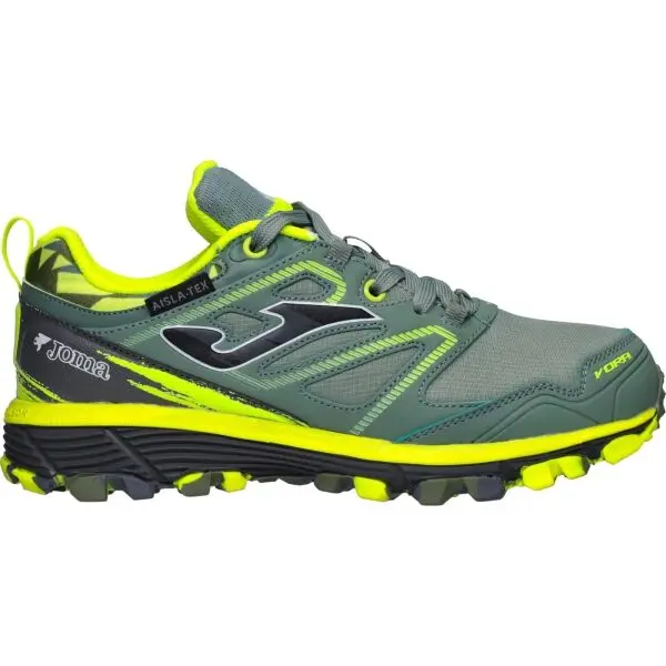 Joma Joma VORA JR Детски трейл обувки, зелено, размер