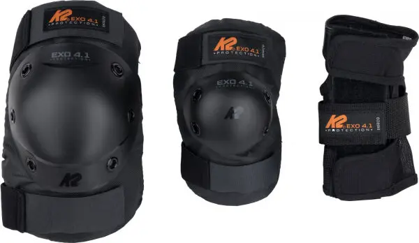 K2 K2 EXO 4.1.PAD SET Комплект протектори за ролери, черно, размер