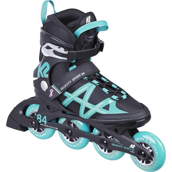 K2 K2 VELOCITY SPORT 84 W Дамски  ролери, черно, размер 39