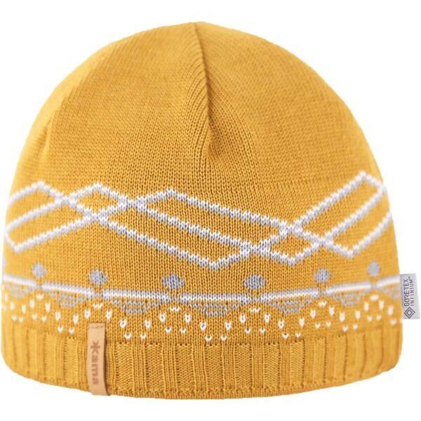 Kama Kama GTX WINDSTOPPER MERINO Зимна шапка, жълто, размер